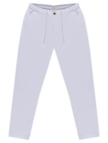 prince oliver satin joggers chinos λευκό 24h comfort σε προσφορά