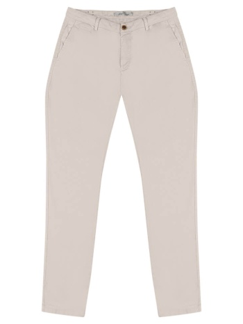premium chino εκρού all season (modern fit) σε προσφορά