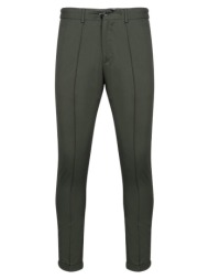 prince oliver παντελόνι υφασμάτινο λαδί (modern fit)