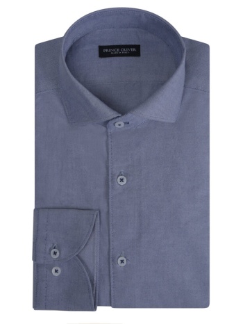 superior πουκάμισο μπλε 100% fine cotton (modern fit) new σε προσφορά