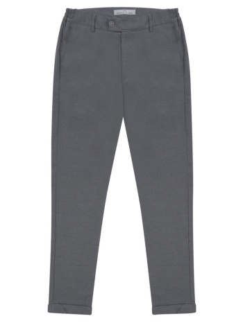 premium υφασμάτινο παντελόνι γκρι (comfort fit) new arrival σε προσφορά