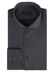 prince oliver superior πουκάμισο ανθρακί (modern fit) new arrival