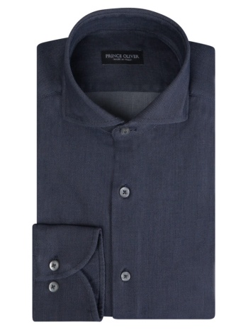 superior πουκάμισο mπλε 100% fine cotton (modern fit) new σε προσφορά