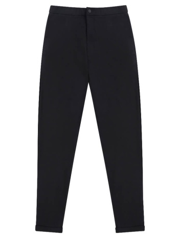 prince oliver υφασμάτινο παντελόνι μαύρο (relax fit) new σε προσφορά