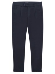 υφασμάτινο trendy παντελόνι καρό μπλε (comfort fit)