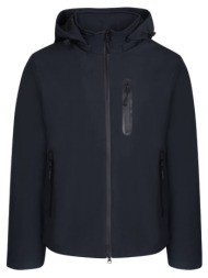hooded jacket μπλε σκούρο( modern fit)