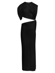 prince oliver φόρεμα μaxi μαύρο