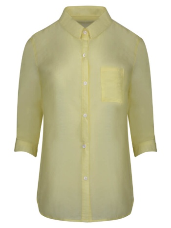 prince oliver γυναικεία πουκαμίσα κίτρινη σε προσφορά