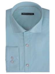 prince oliver πουκάμισο πράσινο με σχέδιο (modern fit)