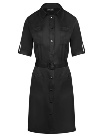 φόρεμα σατινέ μαύρο σε προσφορά