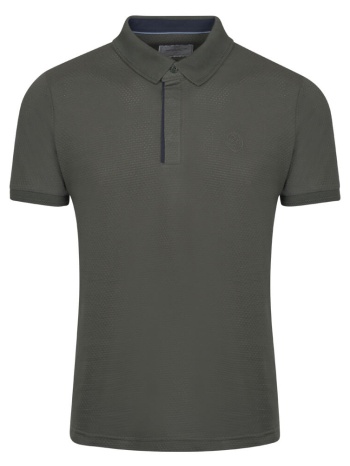 premium polo χακί 100% cotton (modern fit) σε προσφορά