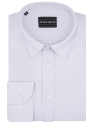 premium quality πουκάμισο λευκό button down 100% cotton (modern fit)