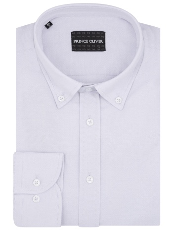 premium quality πουκάμισο λευκό button down 100% cotton σε προσφορά