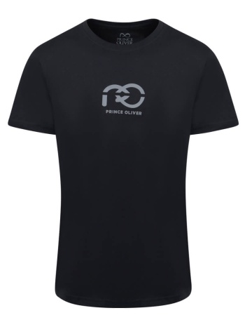 brand new τ-shirt μαύρο 100% cotton (modern fit) σε προσφορά