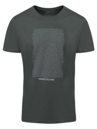 brand new τ-shirt χακί 100% cotton (modern fit)