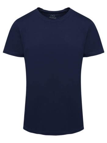 brand new t-shirt μπλε σκούρο 100% cotton (modern fit) σε προσφορά