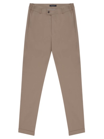 premium υφασμάτινο παντελόνι μπεζ (comfort fit) σε προσφορά