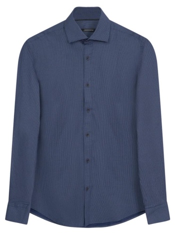 prince oliver πουκάμισο μπλε με σχέδιο (modern fit) σε προσφορά