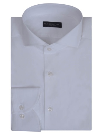 superior πουκάμισο λευκό 100% fine cotton (modern fit) σε προσφορά