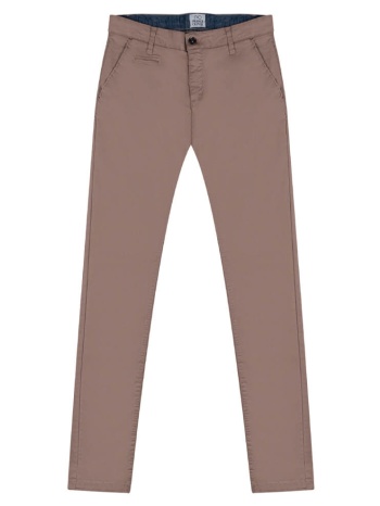 prince oliver chinos μπεζ all season (slim fit) σε προσφορά