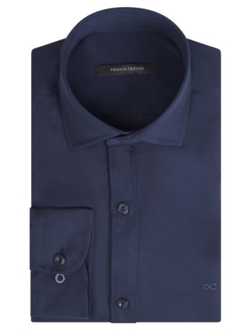 prince oliver tencel πουκάμισο μπλε (modern fit) new arrival σε προσφορά