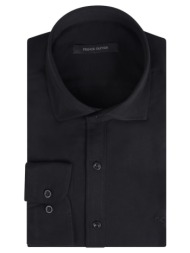 prince oliver tencel πουκάμισο μαύρο (modern fit) new arrival