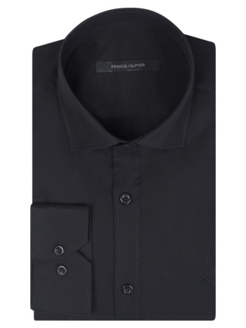 prince oliver πουκάμισο μαύρο (modern fit) new arrival σε προσφορά
