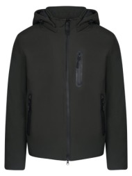 hooded jacket πράσινο ...