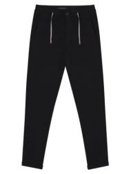 fashionable υφασμάτινο παντελόνι μαύρο (comfort fit)
