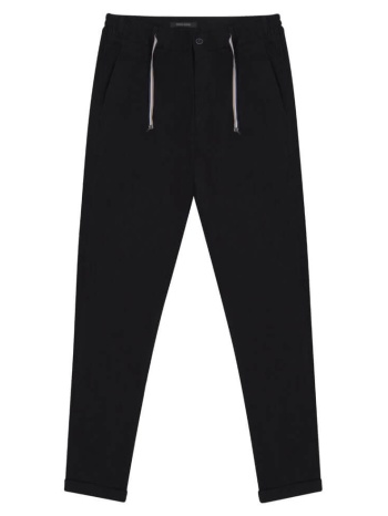 fashionable υφασμάτινο παντελόνι μαύρο (comfort fit) σε προσφορά