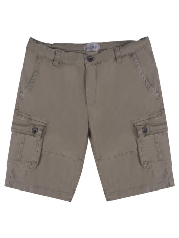 prince oliver βερμούδα cargo χακί (modern fit) σε προσφορά
