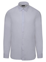 premium πουκάμισο λευκό 100% λινό (modern fit)