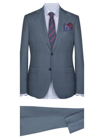 prince oliver κοστούμι σιέλ (modern fit) new arrival σε προσφορά