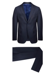 prince oliver κοστούμι μπλε σκούρο 100% wool super 120s (modern fit)