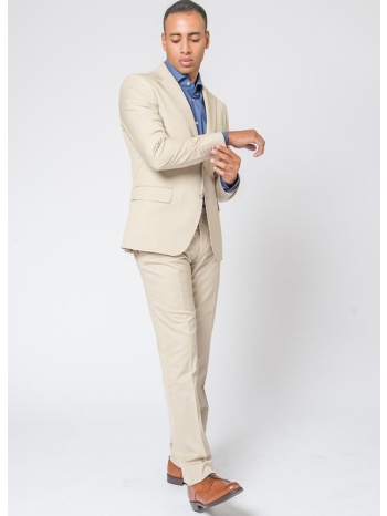 prince oliver κοστούμι μπεζ (modern fit) σε προσφορά