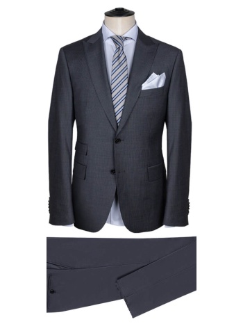 prince oliver κοστούμι γκρι ριγέ (modern fit) σε προσφορά