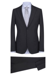 prince oliver κοστούμι μαύρο (slim fit) new arrival