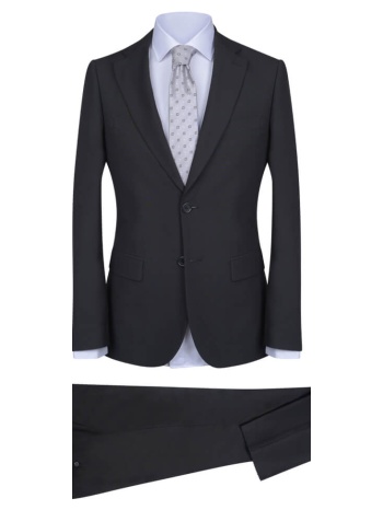 prince oliver κοστούμι μαύρο (slim fit) new arrival σε προσφορά