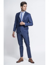 prince oliver κοστούμι μπλε finest wool (modern fit)