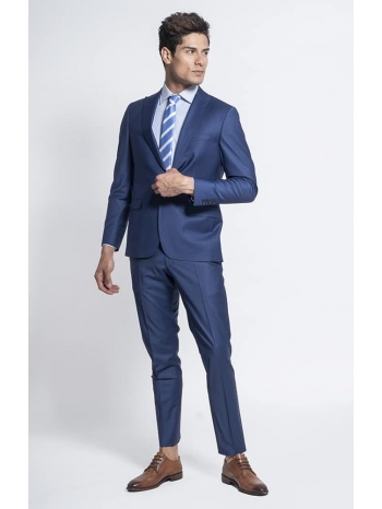 prince oliver κοστούμι μπλε finest wool (modern fit) σε προσφορά