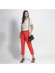 prince oliver γυναικείο παντελόνι κοραλί