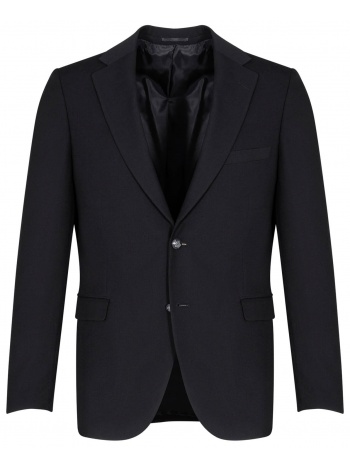 prince oliver blazer σακάκι μαύρο 100% wool touch (modern