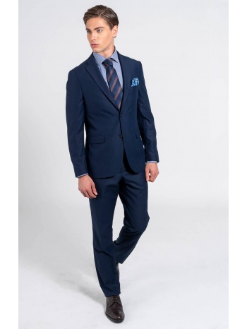κοστούμι μπλε 100% wooltouch (modern fit) σε προσφορά