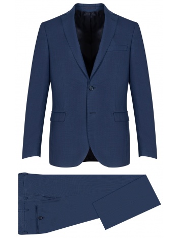 prince oliver κοστούμι μπλε 100% wool super 100s (modern σε προσφορά
