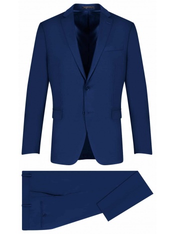 prince oliver κοστούμι μπλε 100% wool touch (modern fit) σε προσφορά