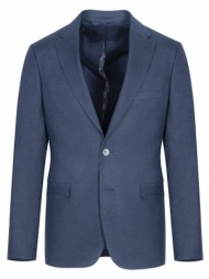prince oliver σακάκι μπλε σκούρο 100% λινό (modern fit)