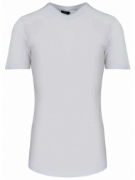 essential t-shirt λευκό round neck (comfort fit) 100% cotton