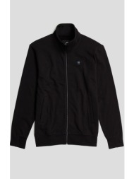 ανδρικό μαύρο raw nifous zip thru sweatshirt g-star