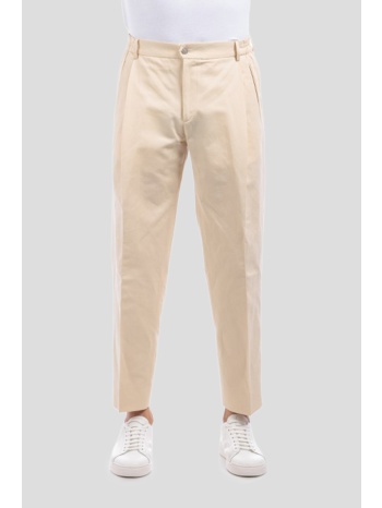 ανδρικό μπεζ pleated pants briglia σε προσφορά
