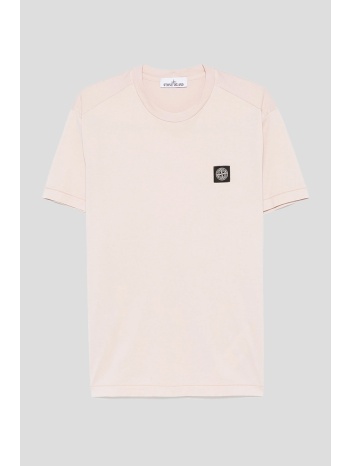 ανδρικό ροζ compass-motif t-shirt stone island